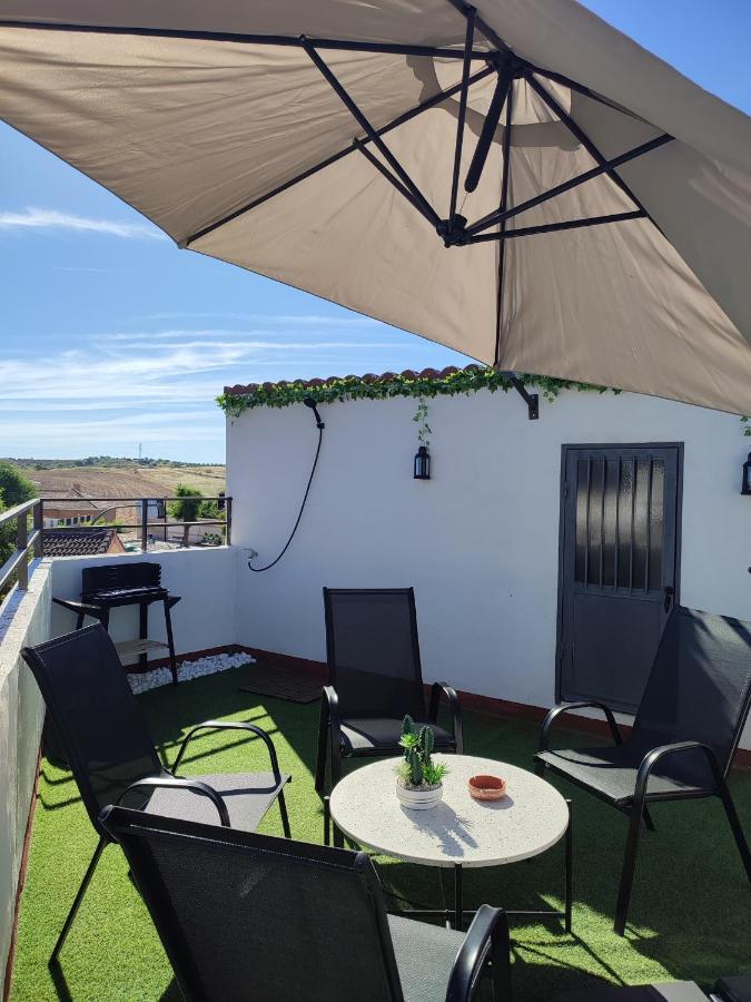 Casa Luzon, Terraza-Solarium Con Ducha Y Salon Rustico Lägenhet Villarejo de Salvanés Exteriör bild
